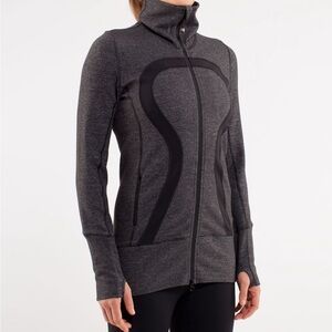 Vintage Lululemon In Stride Jacket. Full Zip. Hooded Size 6